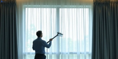 Commercial curtain stain removal service leonay-nsw hotels offices restaurants