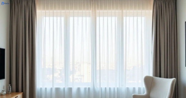 Freshly steam cleaned curtains in leonay-nsw QLD